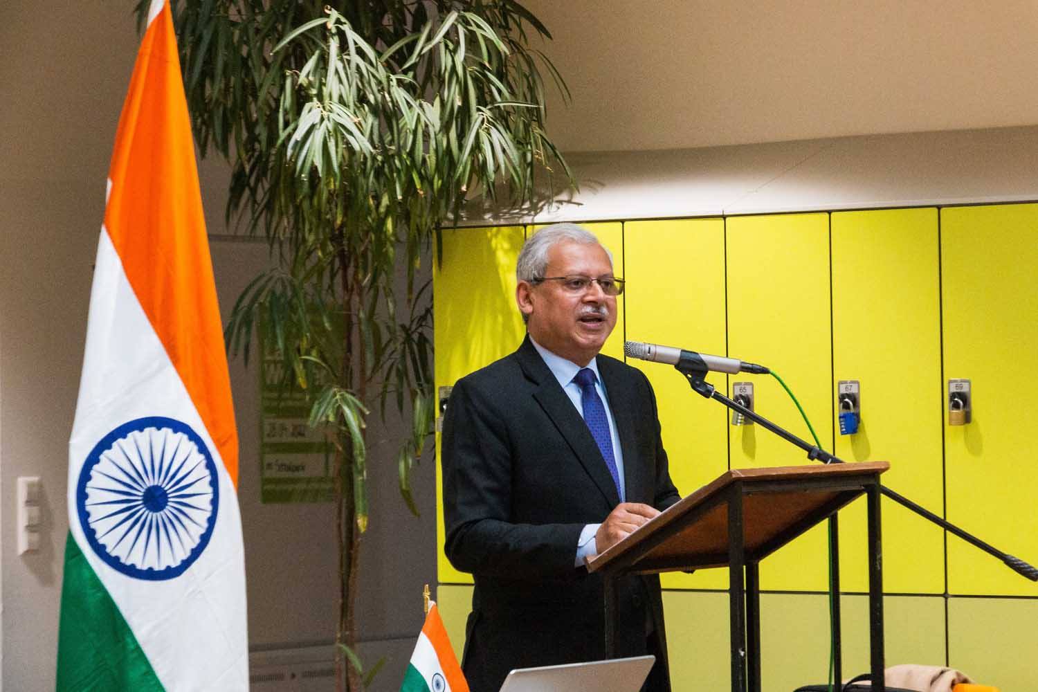 Indischer Botschafter zu Gast